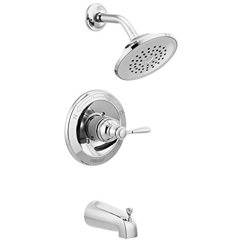 Peerless PTT14465 Elmhurst shower trim kit Tub & Shower, With Tub Spout, Chrome