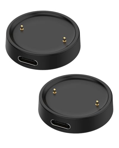 (2Pack) Type C Dock Charger for Amazfit Active 2, Replacement Charger Base Compatible with Amazfit Active2 (A2437),Smart Watch Accessories(No Cable)