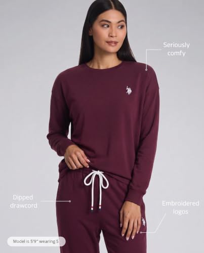 Image of U.S. POLO ASSN. Lounge Set Women | Athleisure and Lounge Pajama Sets for Women 2 Piece