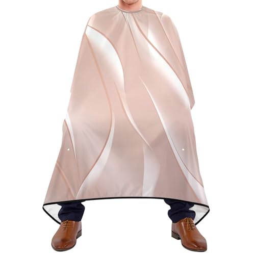 Capa para cortar cabello impermeable profesional MAOBLYR con cierre ajustable a presión para barbería y estilismo miniatura 1