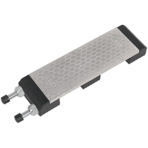 Sealey SCSS1 Diamond Whetstone with Holder Cover