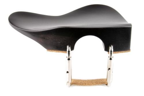 Musical String Ebony Violin Berber Chinrest 4/4. With Clamp