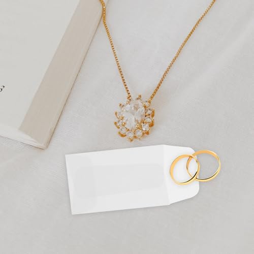 Sewroro 50pcs Jewelry Envelope Bag Mini Envelopes Small Pouches Mini Picture Envelopes Ring Ring Bags Stamps Envelope Packaging Pouch Jewelry Pouch - Image 4
