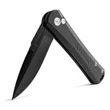 FLISSA フォールディングナイフ アウトドアナイフ 折りたたみナイフ D2鋼ブレード G10ハンドル ポケットナイフ 登山 キャンプ トレッキング 釣り 家庭用 DIY用 防災用 全長195mm 【ブラック】