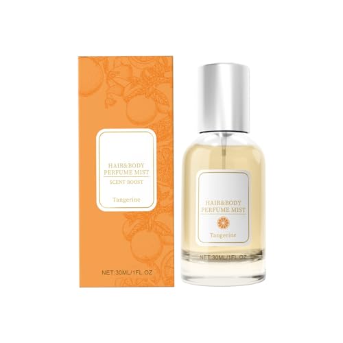 Parfum Woman,Bodyspray Parfüm Damen,Haarparfüm Für Frauen,Lang Anhaltender Damenparfüm Body & Hair Fragrance Perfume Spray(Mandarine)