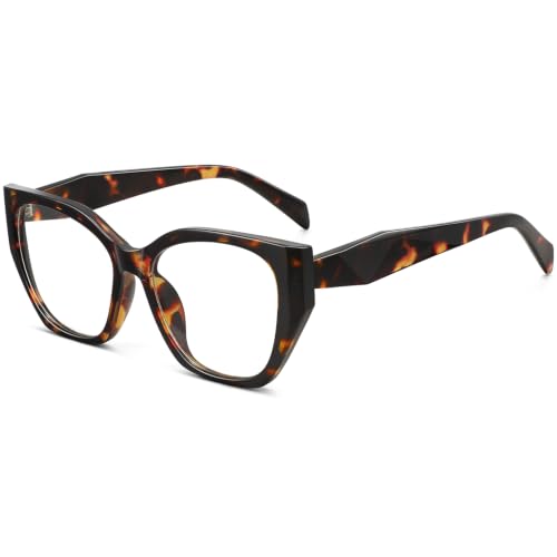 Image of MEETSUN Blue Light Blocking Glasses for Women Trendy Cat Eye Frame