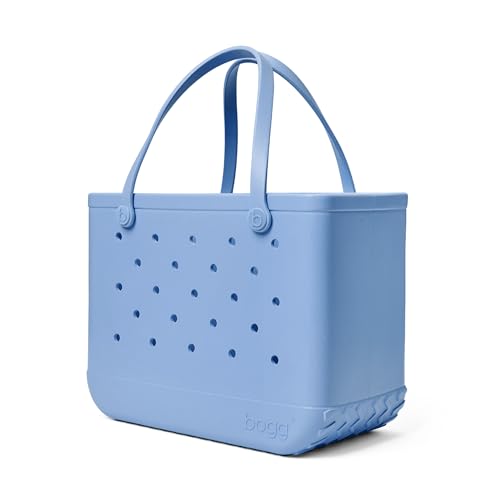 BOGG BAG Original Large Tote – 19” x 14” x 9” – Durable, Washable, Tip-proof – Beach, Pool, Boat, Work, Sports (Carolina on My Mind)