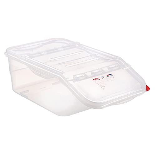 Araven 949740 - Contenedor portalimentos con Tapa, sintético, 23 l, Color Blanco