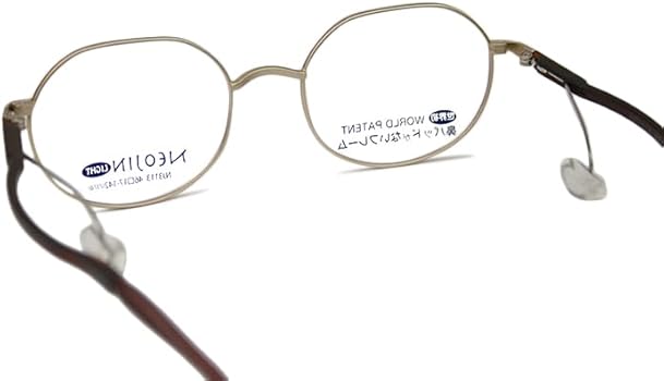 NEOJIN（ネオジン） 鼻パッドなし メガネ リムレス（ケース付き） NEOJIN（ネオジン） 鼻パッドなし メガネ リムレス（ケース付き