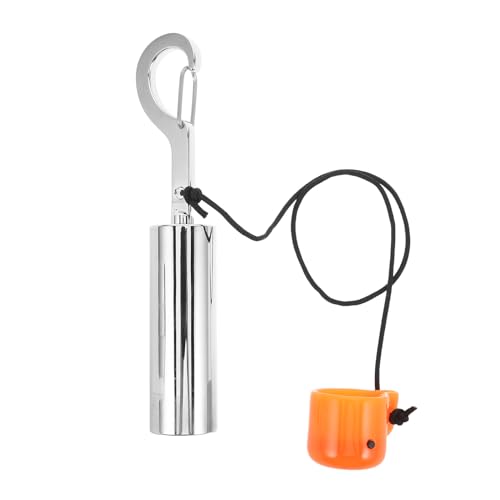 CONGARTENO Campanello di Segnalazione Subacqueo con Clip, Agitatore di Allerta Subacquea Antiscivolo, Bastone Rumorista per Immersioni con Custodia Antirumore, Compatto e Resistente