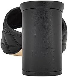 GUESS Women's GELINA Heeled Sandal, Black, 9 | Image 2