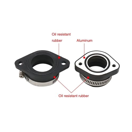 Interface collecteur admission caoutchouc durable pour PWK - 7