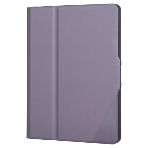 Image of Targus VersaVu Apple iPad (8th and 7th gen) 10.2-inch, iPad Air 10.5-inch, and iPad Pro 10.5-inch, Slim Lightweight Smart Shell Stand, Shock Proof, Audio Boost, Secure Closure, Violet (THZ86307GL)