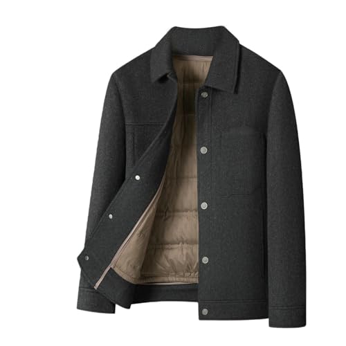 Veste de travail épaisse homme automne-hiver en laine et duvet