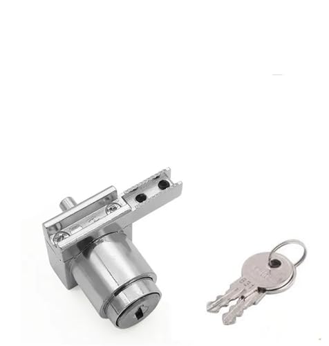 Serrure à glissière haut de gamme en alliage de zinc avec clé ciselée - 3