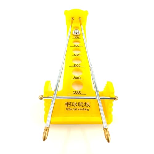 Herramienta de escalada de bolas de acero para demostrar física, aparato experimental STEM para principios mecánicos de aula y laboratorio