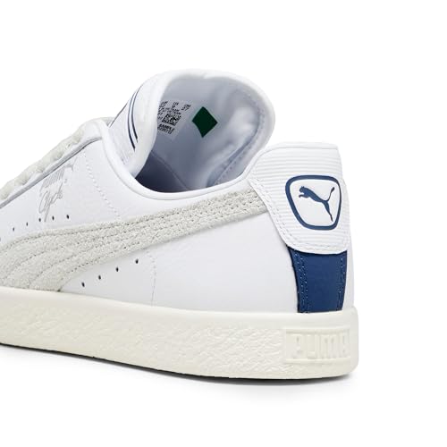 PUMA Lifestyle Clyde Q3 Rhuigi Baskets pour homme, blanc gris blanc, 42.5 EU
