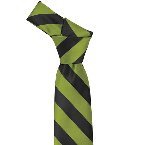 Image of tiemart Men's Striped Tie Standard Length