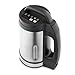 Good Food in partnership with Tower GF12069 Soup Maker with Sauté Function, LED Control Panel, Stainless Steel Jug, 5 Functions, Stainless Steel Blade, 1.6L, Black & Stainless Steel