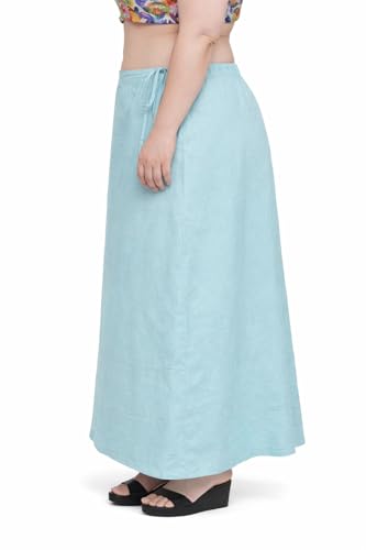 Image of CITIX Pure Cotton Petticoat for Woman Saree | Adujastable Drawstring Waist