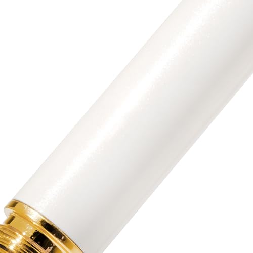Image of Ferris Wheel Press | Bijou Fountain Pen | Fabled Feather | Double Gold Plated, Sapphire Lacquer Finish | Two-Tone Steel Nib | Fine