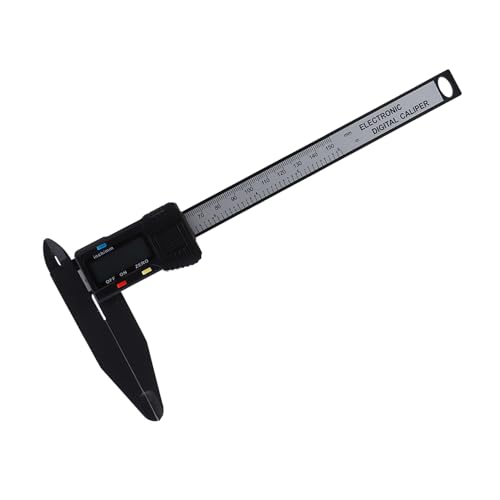 KIMISS Pied à Coulisse électronique Numérique à Mâchoire Longue de 150 Mm/300 Mm, Outil de Mesure des Cosites en Fibre de Carbone pour les Mesures de Grande Profondeur