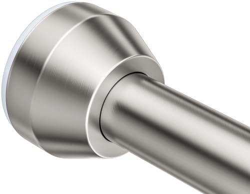 TEECK Shower Curtain Rod, 32-79 inch Adjustable Tension Spring, 1 Inch Shower Curtain Rod Tension...