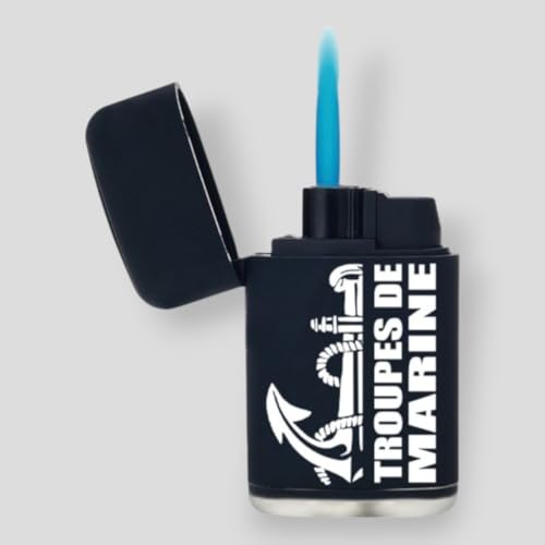 Summit outdoor Briquet Tempête Troupes de Marine Design - Noir Lifestyle