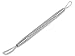 Clear Skin Beauty Tool - Blackhead and Whitehead Extractor by Malva Belle | Pimple/Zit Popper | Comedone and Blemish Remover | Cleansing Pores on Nose | Stainless Steel with No-slip Handle