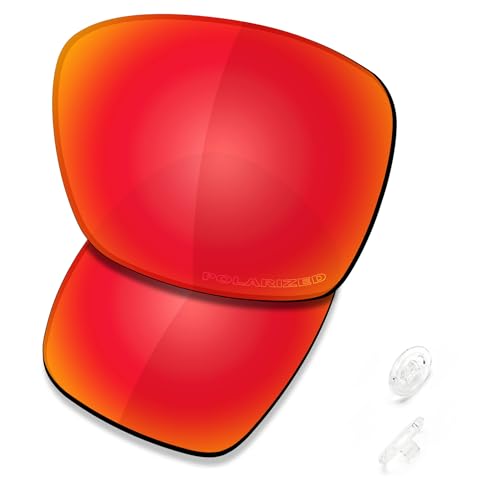 Image of SAUCER Premium Replacement Lenses & Nosepads for Oakley Plaintiff Squared OO4063 Sunglasses