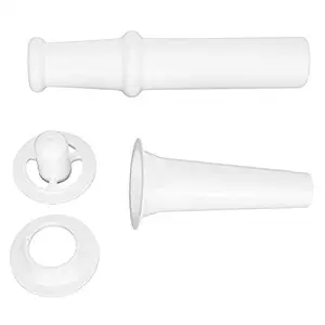 Food Grinder Attachment for Kitchen Aid Stand Mixers with Universal Food Pusher + Sausage Filler Nozzle + Kubbe Attachment for Size 5 Meat Grinder