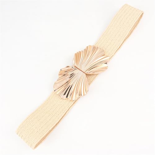 Braid Belt for Women Metal Buckle Head Belt Women's Decor Dress Belt Beach Braided Belt for Jeans Pants Dresses4