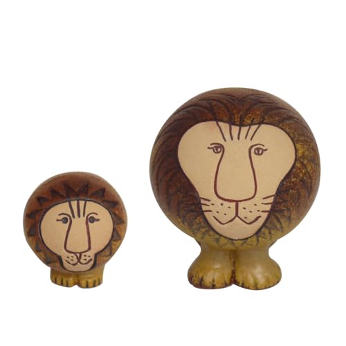 リサラーソン ライオン 大中小 ３点セット 北欧 美品 リサラーソン ライオン 大中小3点セット 北欧 美品 陶器製