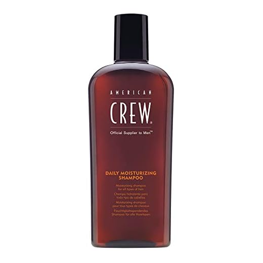 Men's Shampoo by American Crew, Moisturizing Shampoo for Oily Hair, 8.4 Fl Oz