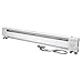 King KP1210 1000-Watt 120-Volt 4-Foot Portable Baseboard Heater, Bright White