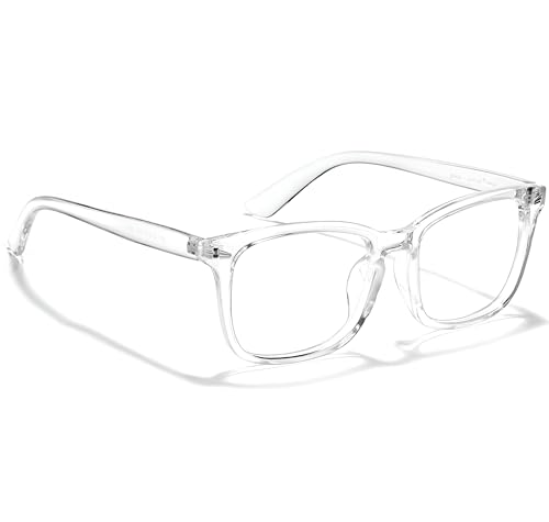 Image of IFLASH Zero Power Light Weight Computer Readers Blue Light Blocking Eye Glasses Men Women | Anti Glare UV Blu Ray light Filter Cut Reflection Protection Lens TR90 Frames