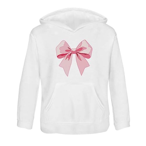 Azeeda 'Pink Bow' Children's Hoodie/Hooded Sweater (KO051517)