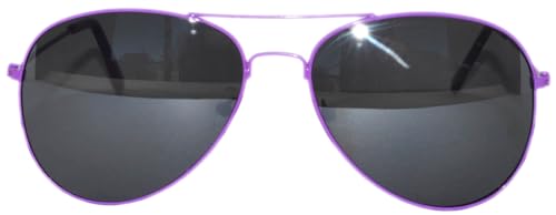 Image of OWL Aviator Pilot Sunglasses for Women and Men Size Medium Gold, Black, Silver, Bronze, Colorful Metal Frame