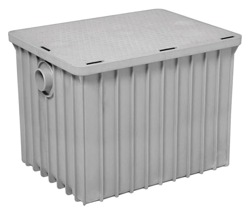 Canplas 3950A03 Thermoplastic Grease Interceptor 50 Gallons per Minute, 100 lb. Grease Capacity