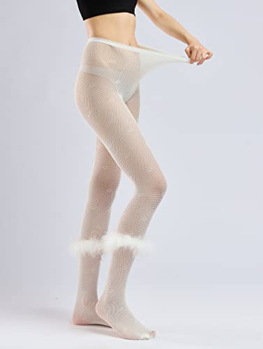 Image of Sahabowi Women Pantyhose, Sheer High Waist Tights, Control Top Stockings, Super Elasticity& Thin Legging