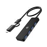 Compatibilité universelle des appareils : obtenez une compatibilité universelle avec ce concentrateur, qui se connecte facilement aux appareils dotés de ports USB-A ou USB-C, y compris MacBook Air/Pro, iMac, Chromebook, HP, Xiaomi, et plus encore. Il prend également en charge une large gamme de systèmes d'exploitation, y compris Windows 10, 8, 7, Vista, XP, Mac OS X 10.6-10.12 et Linux 2.6.14 ou version ultérieure.
