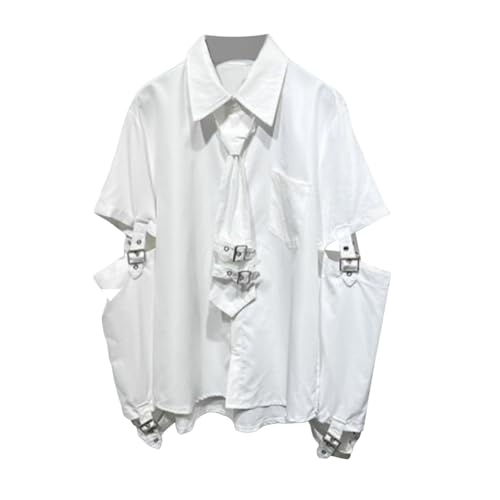 Chemise Hawaïenne Homme Haut de Gamme à Design Contrasté Jaune et Finitions Soignées