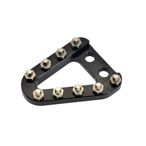 Motorrad-Fußstützen für Husqvarna FC TE FC FE 150 250 300 350 450 501,Aluminiumlegierung Metall Austausch Montagezubehör,Black