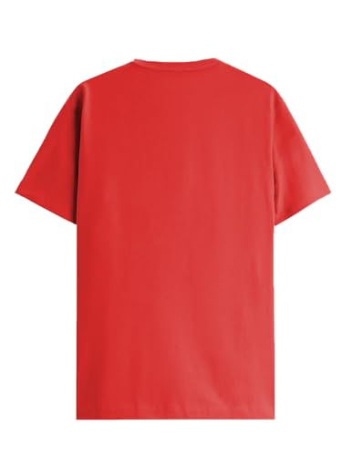 Image of ADRO Unisex 100% Cotton Regular Tshirt | Printed | Graphic Printed | Chest Printed
