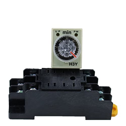 Relais temporisé GUMMMY H3Y-2 36 V avec contacts premium en pointe argentée