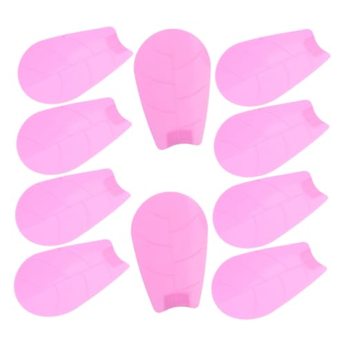UKCOCO 10 Piezas Aspas De Ventilador De Techo Pequeñas Encanto Llavero Almohadilla De Tinta De Signos De Decoración Cuchillas Domésticas Cuchillas Universales Rojo El Plastico Rosa