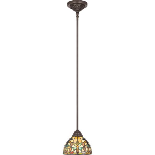 Quoizel Kami 1-Light Vintage Bronze Mini Pendant Light