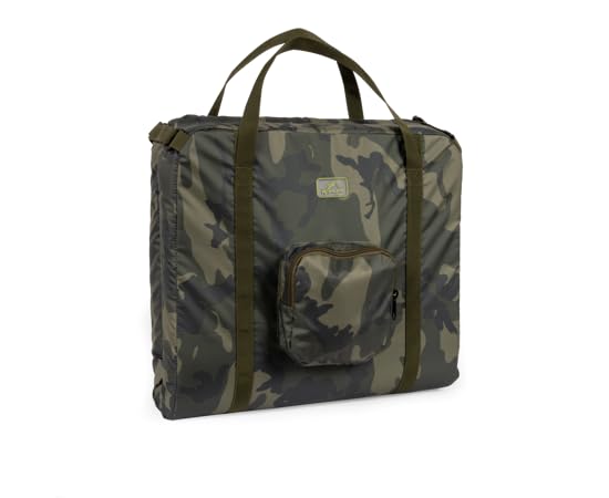 Korum Camo Fishcare Set | Coarse Fish Weighing Kit | Padded Folding Matt | Specimen Weigh Sling and Pouch | Clips Easily to All Rucksacks and Ruckbags | Carrying Handle | Code K0290143