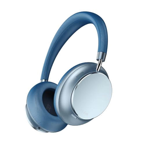 T-fun NC35 Hybrid Kopfhörer mit Aktiver Geräuschunterdrückung,Kabellose Over-Ear mit Räumlichem Klang,Transparenzmodus,Bluetooth 5.3,EQ über App,55 Stunden Spielzeit für Reisen/Arbeit