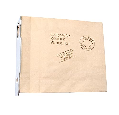 LeaBen 20 Staubsaugerbeutel kompatibel mit Vorwerk Kobold 130, 131 und SC-Modelle, CO₂ und Plastikfreie Verpackung